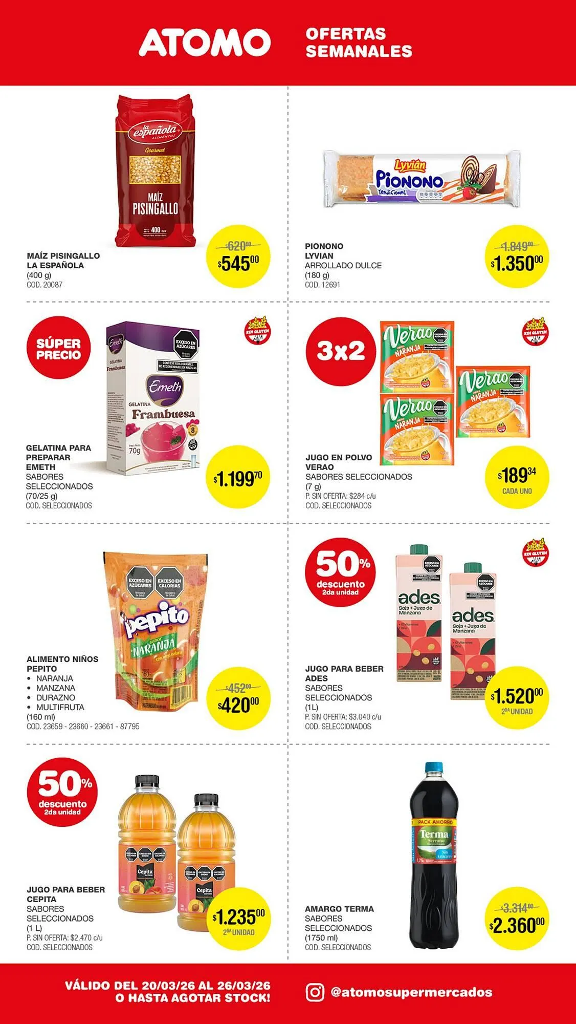 Ofertas de Catálogo Atomo Conviene 20 de marzo al 26 de marzo 2026 - Página 5 del catálogo