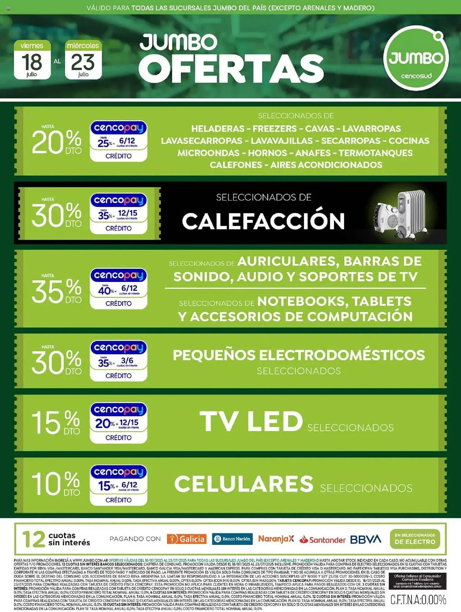 Ofertas de Catálogo Jumbo 18 de julio al 23 de julio 2025 - Página 1 del catálogo