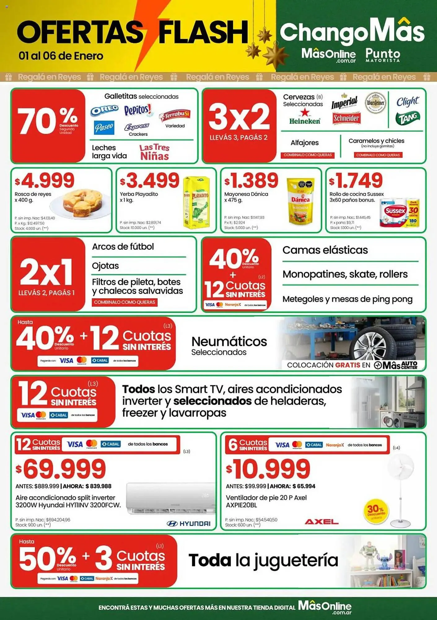 Ofertas de Catálogo Changomas 1 de enero al 6 de enero 2026 - Página 1 del catálogo