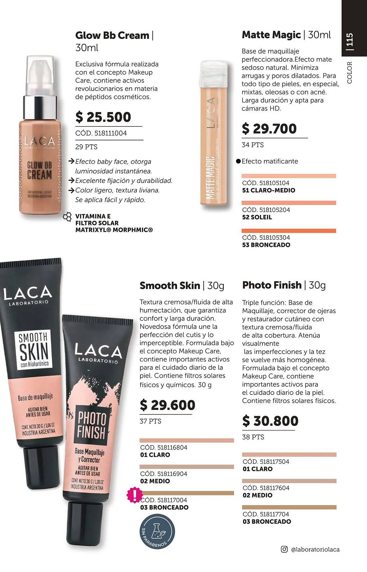 Ofertas de Catálogo Laboratorio LACA 11 de marzo al 31 de marzo 2026 - Página 115 del catálogo