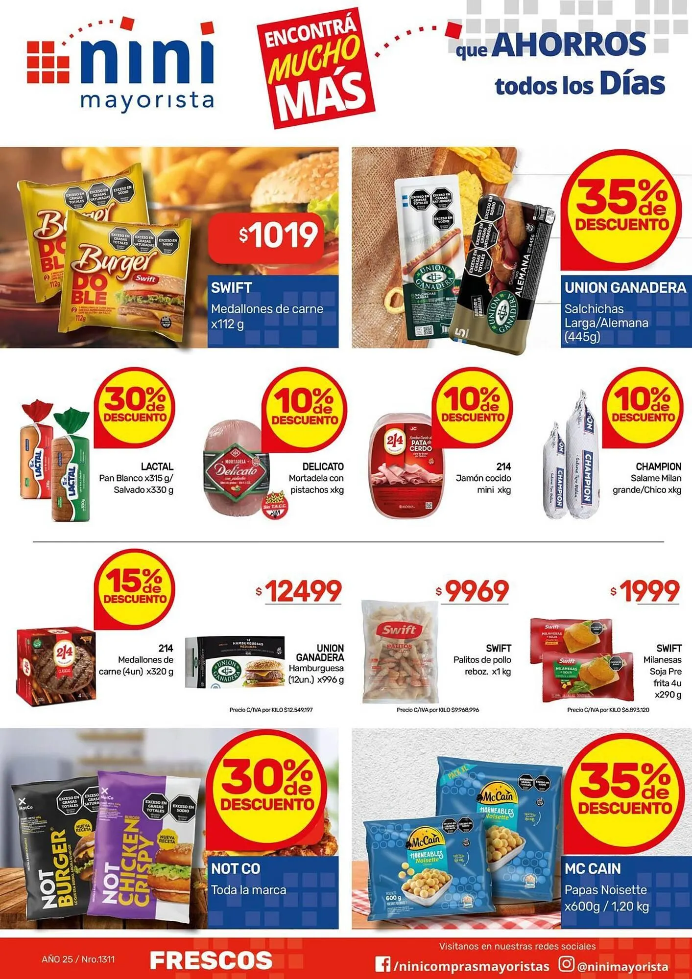 Ofertas de Catálogo Nini Mayorista 9 de junio al 15 de junio 2025 - Página 33 del catálogo