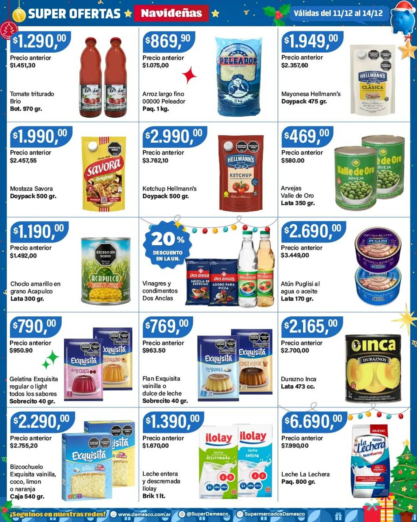 Ofertas de Catálogo Supermercados Damesco 11 de diciembre al 14 de diciembre 2025 - Página 3 del catálogo