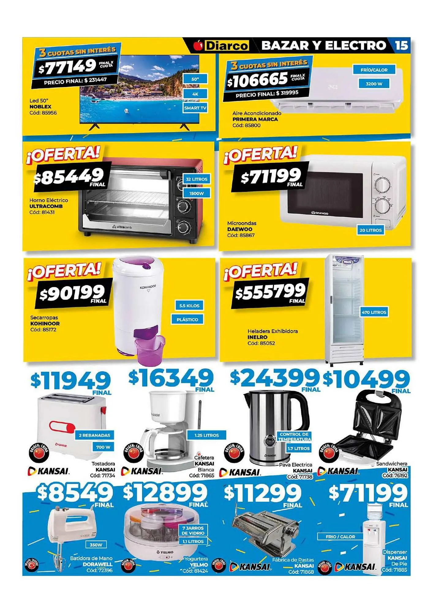 Ofertas de Catálogo Diarco 11 de septiembre al 17 de septiembre 2023 - Página 15 del catálogo