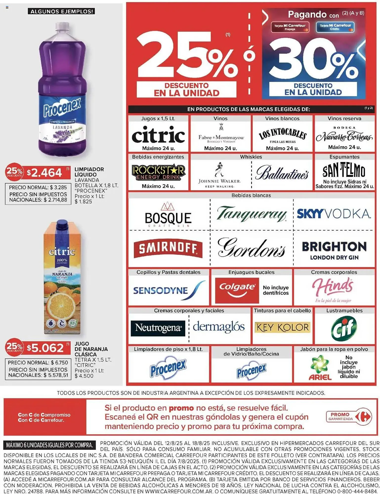 Ofertas de Catálogo Carrefour 12 de agosto al 19 de agosto 2025 - Página 11 del catálogo