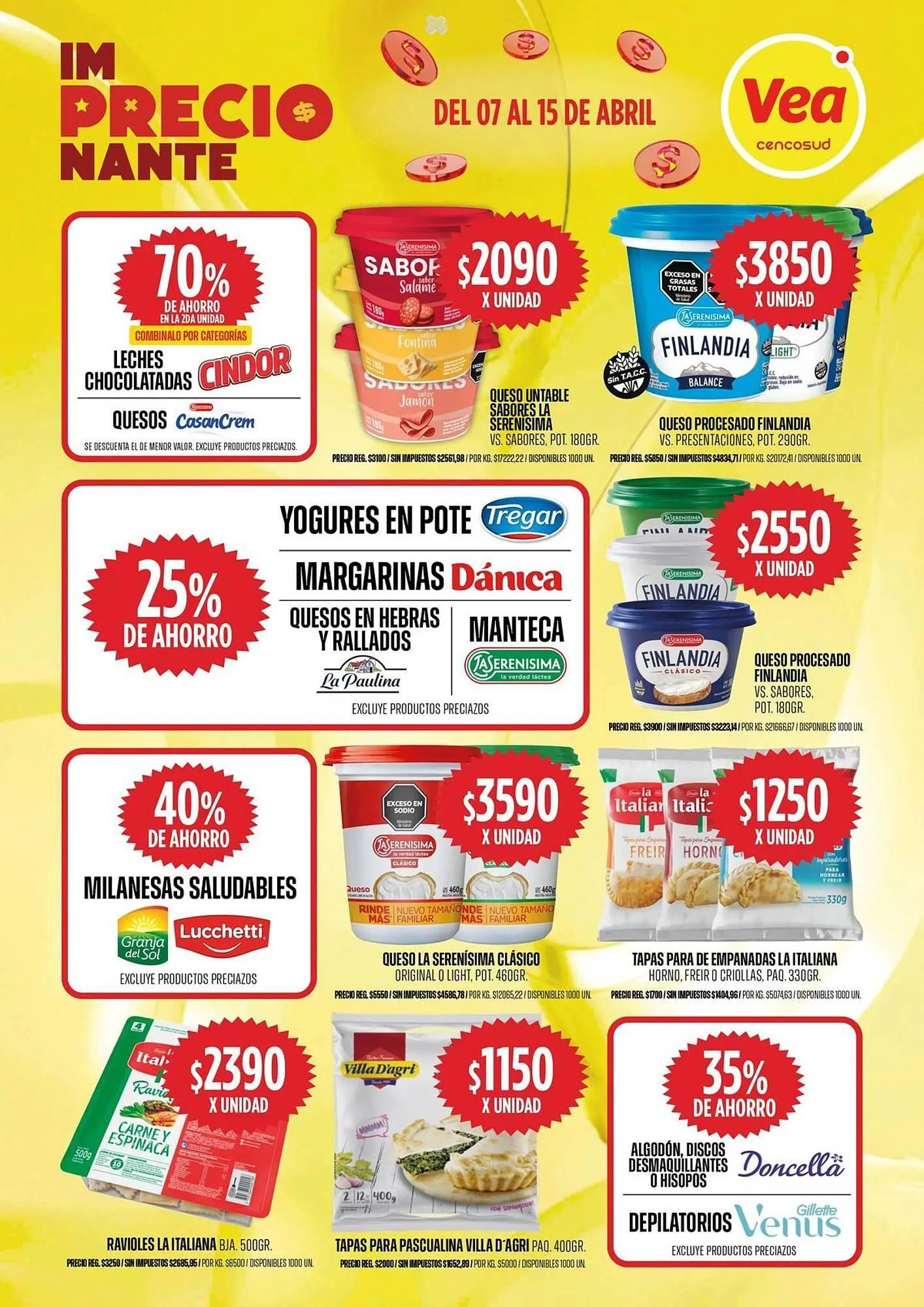 Ofertas de Catálogo Supermercados Vea 7 de abril al 15 de abril 2026 - Página 7 del catálogo