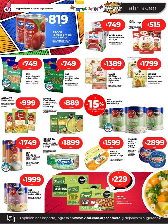 Ofertas de Descuentos y promociones 2 de septiembre al 8 de septiembre 2024 - Página 14 del catálogo