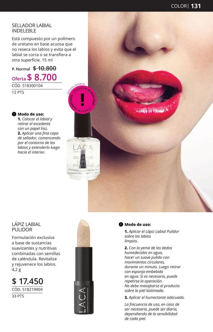 Ofertas de Catálogo de Laboratorio Laca 23 de septiembre al 31 de octubre 2024 - Página 131 del catálogo