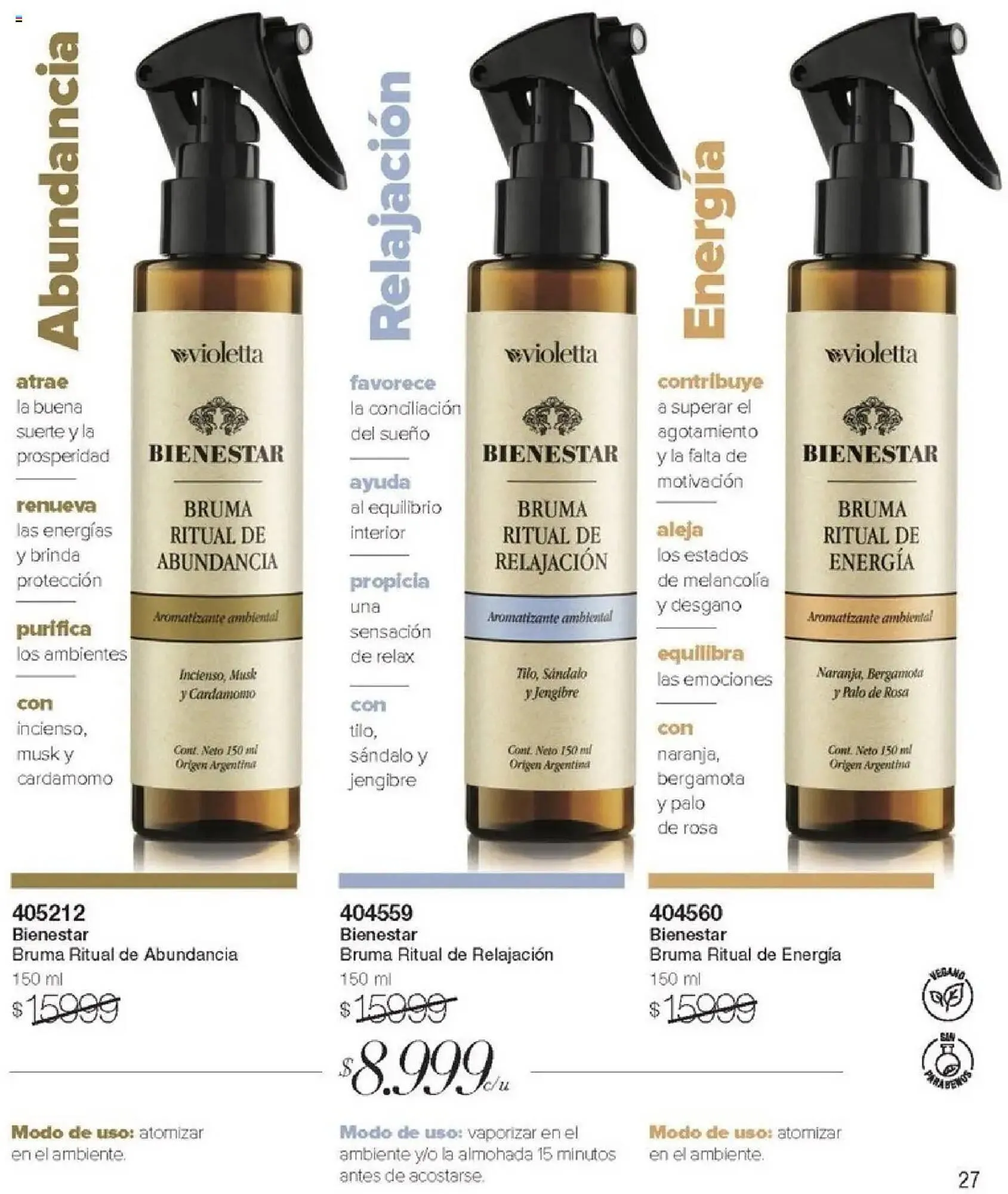 Ofertas de Catálogo Violetta Cosméticos 16 de mayo al 2 de junio 2025 - Página 27 del catálogo