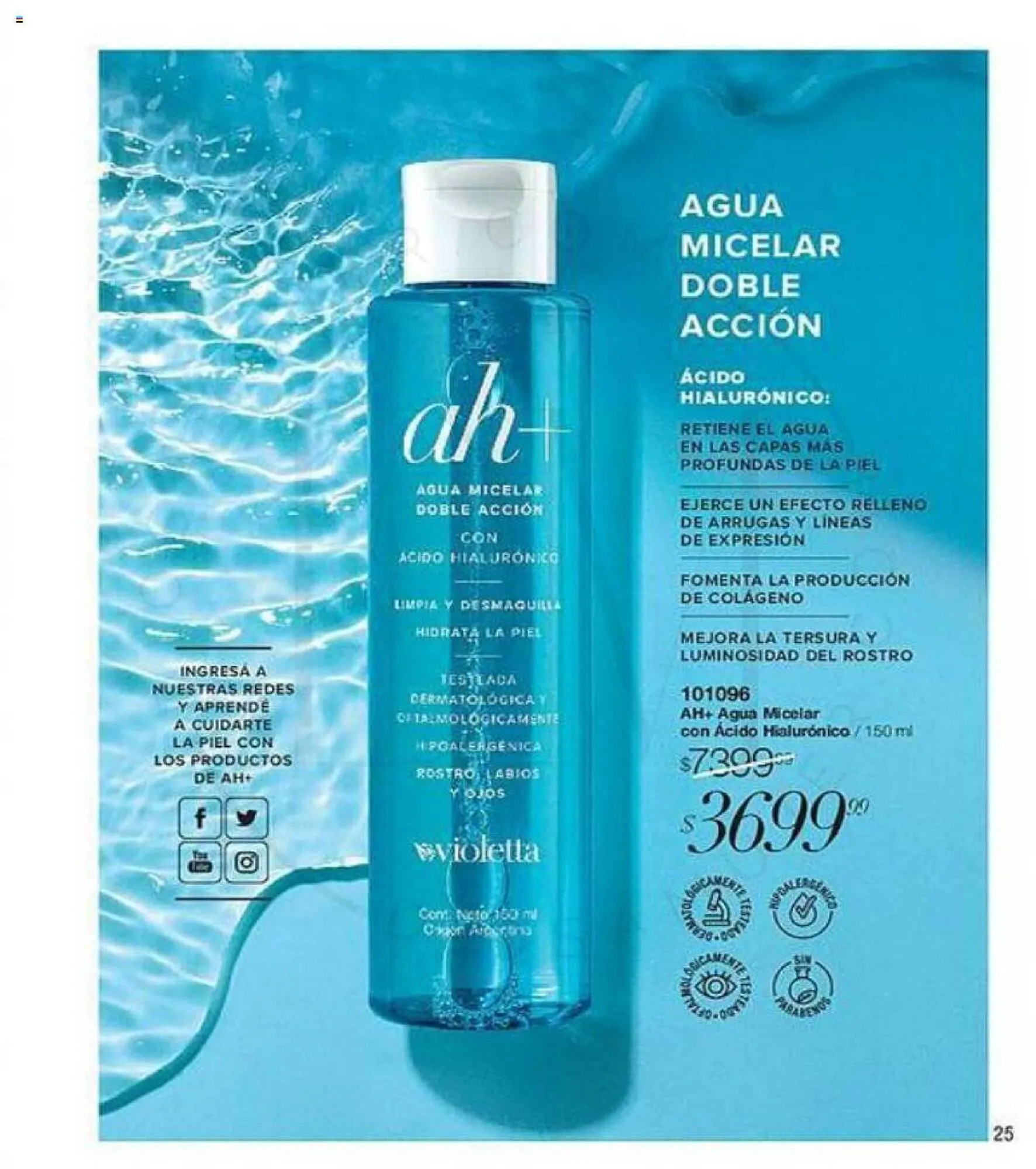 Ofertas de Catálogo Violetta Cosméticos 26 de septiembre al 9 de octubre 2023 - Página 25 del catálogo