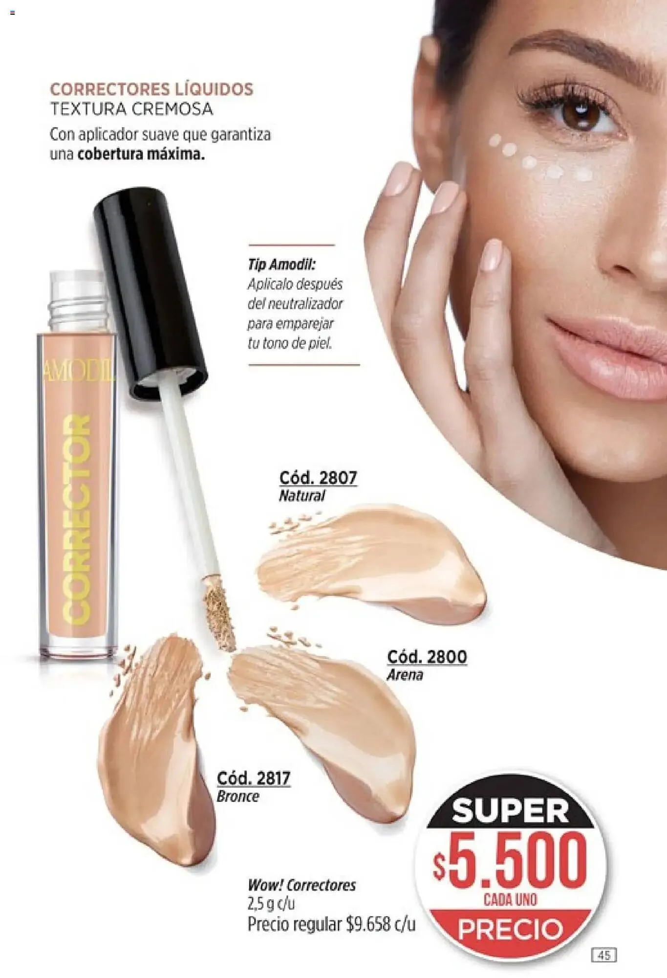 Ofertas de Catálogo Amodil 18 de julio al 31 de julio 2025 - Página 45 del catálogo