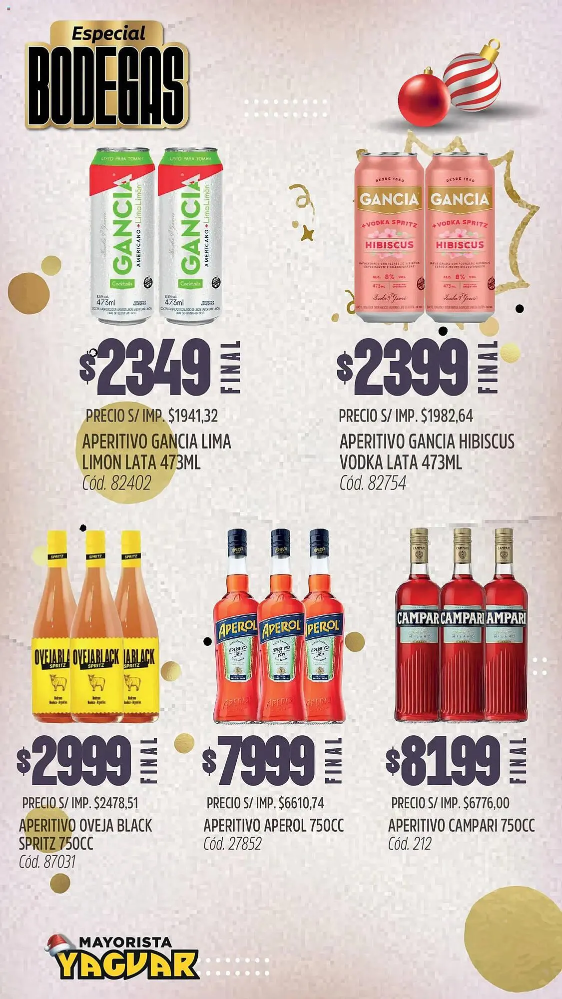 Ofertas de Catálogo Supermercados Yaguar 16 de diciembre al 1 de enero 2026 - Página 4 del catálogo