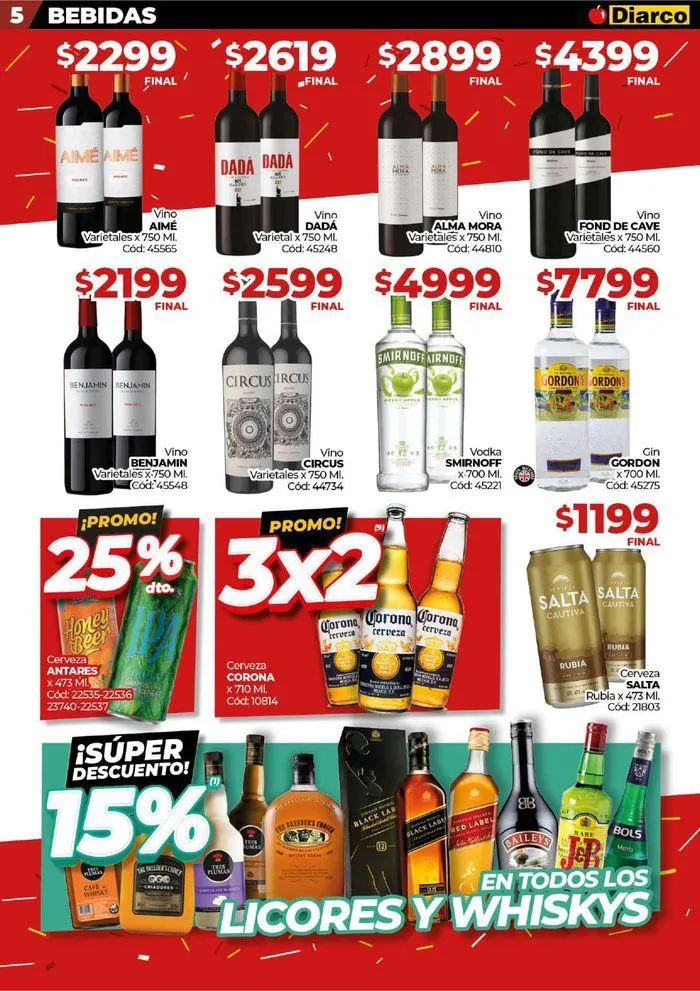 Ofertas de Diarco Ofertas Interior 4 de junio al 9 de junio 2024 - Página 5 del catálogo