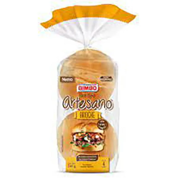 BIMBO PAN P/HAMB.BRIOCHE X240G