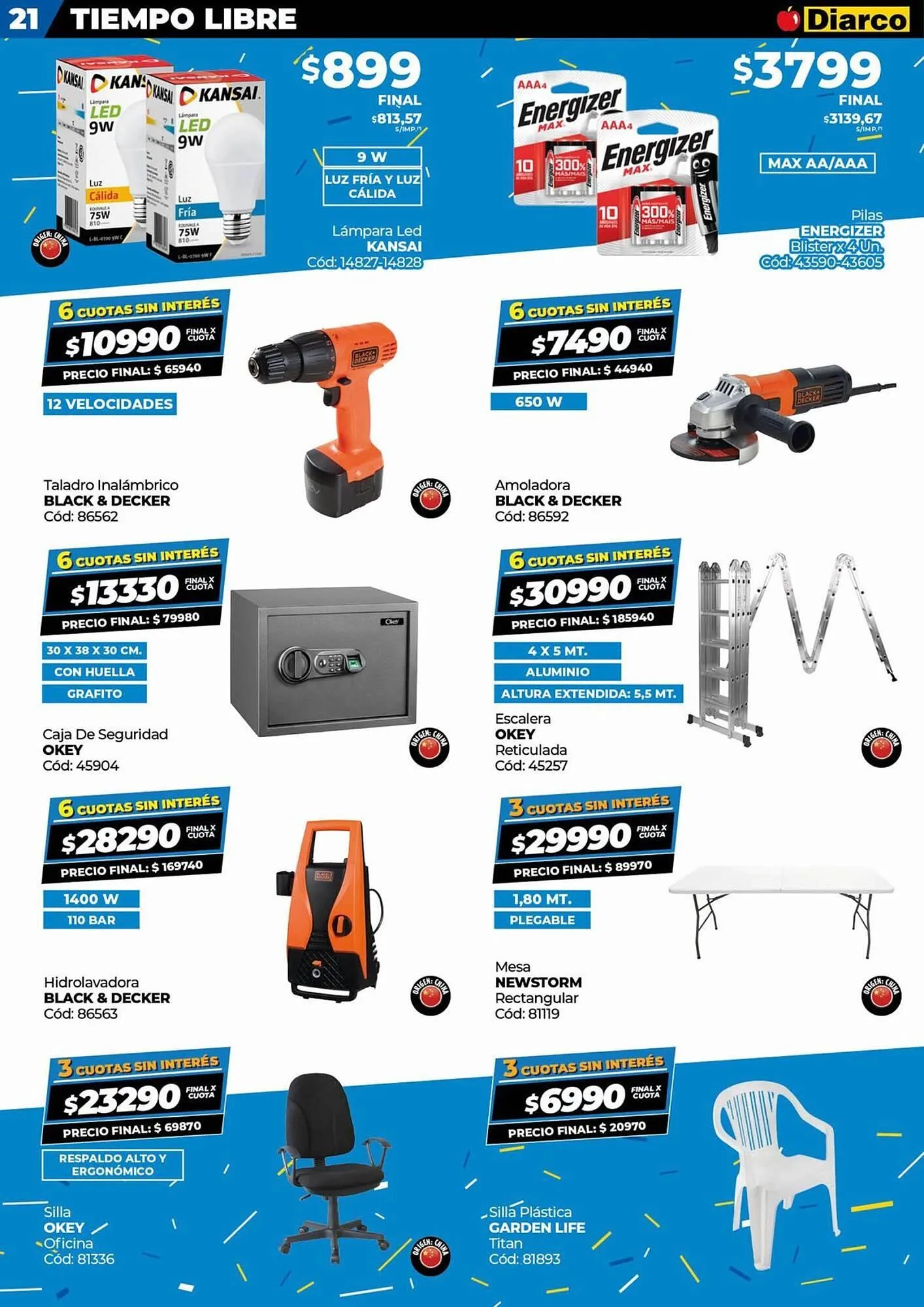 Ofertas de Catálogo Diarco 4 de agosto al 8 de agosto 2025 - Página 21 del catálogo