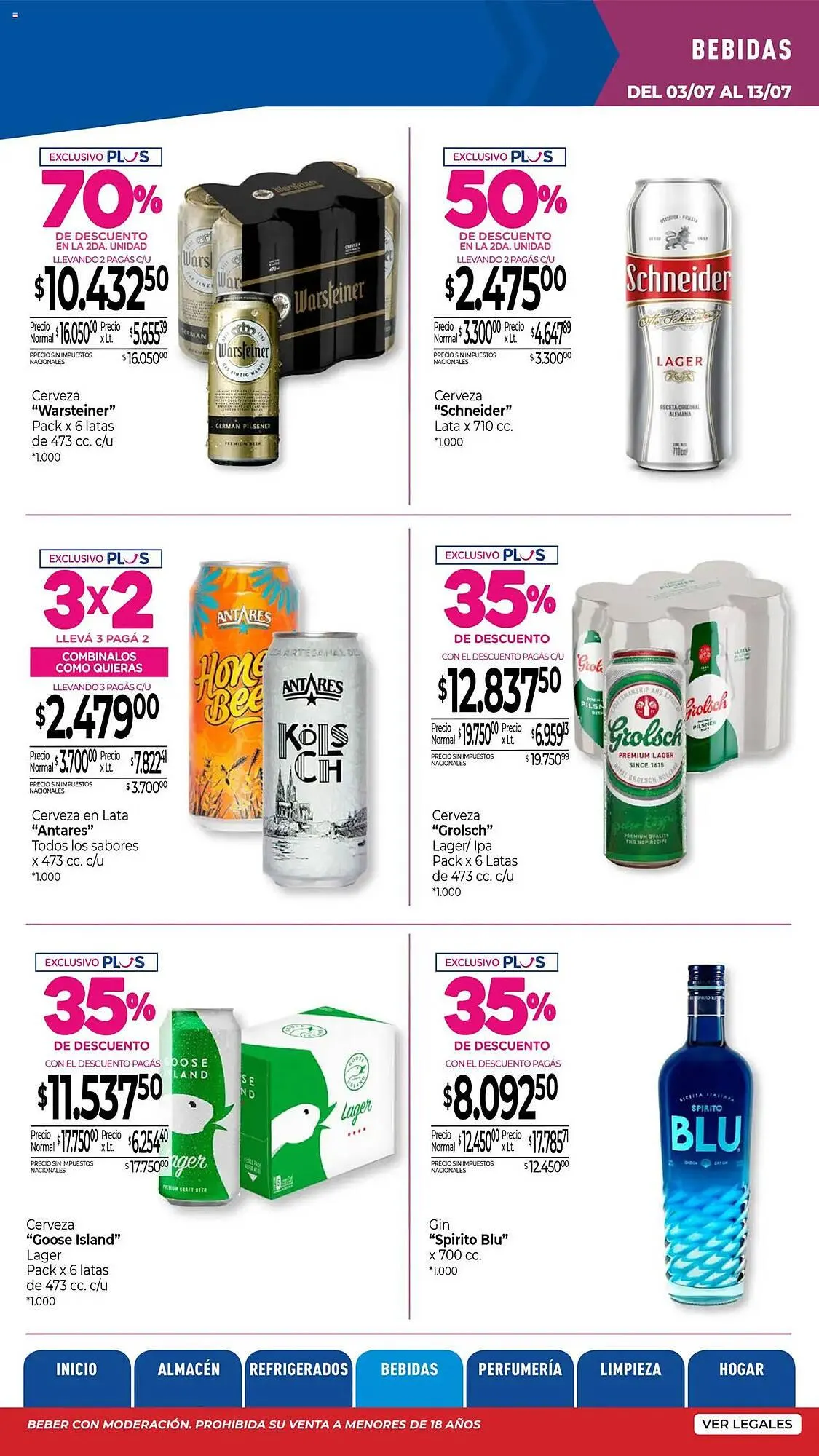 Ofertas de Catálogo La Anonima 3 de julio al 13 de julio 2025 - Página 20 del catálogo