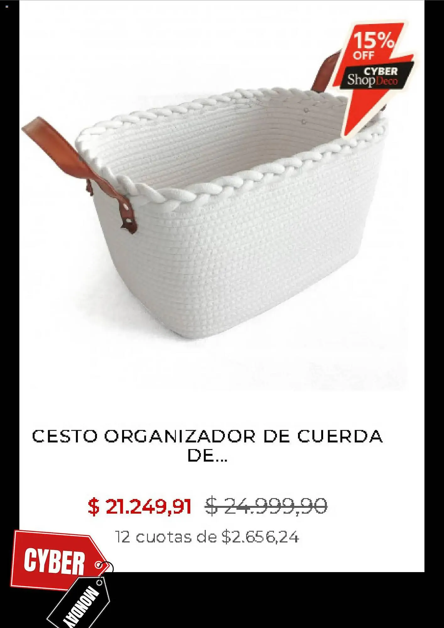 Ofertas de Catálogo Rio Shop Deco 3 de noviembre al 9 de noviembre 2025 - Página 7 del catálogo