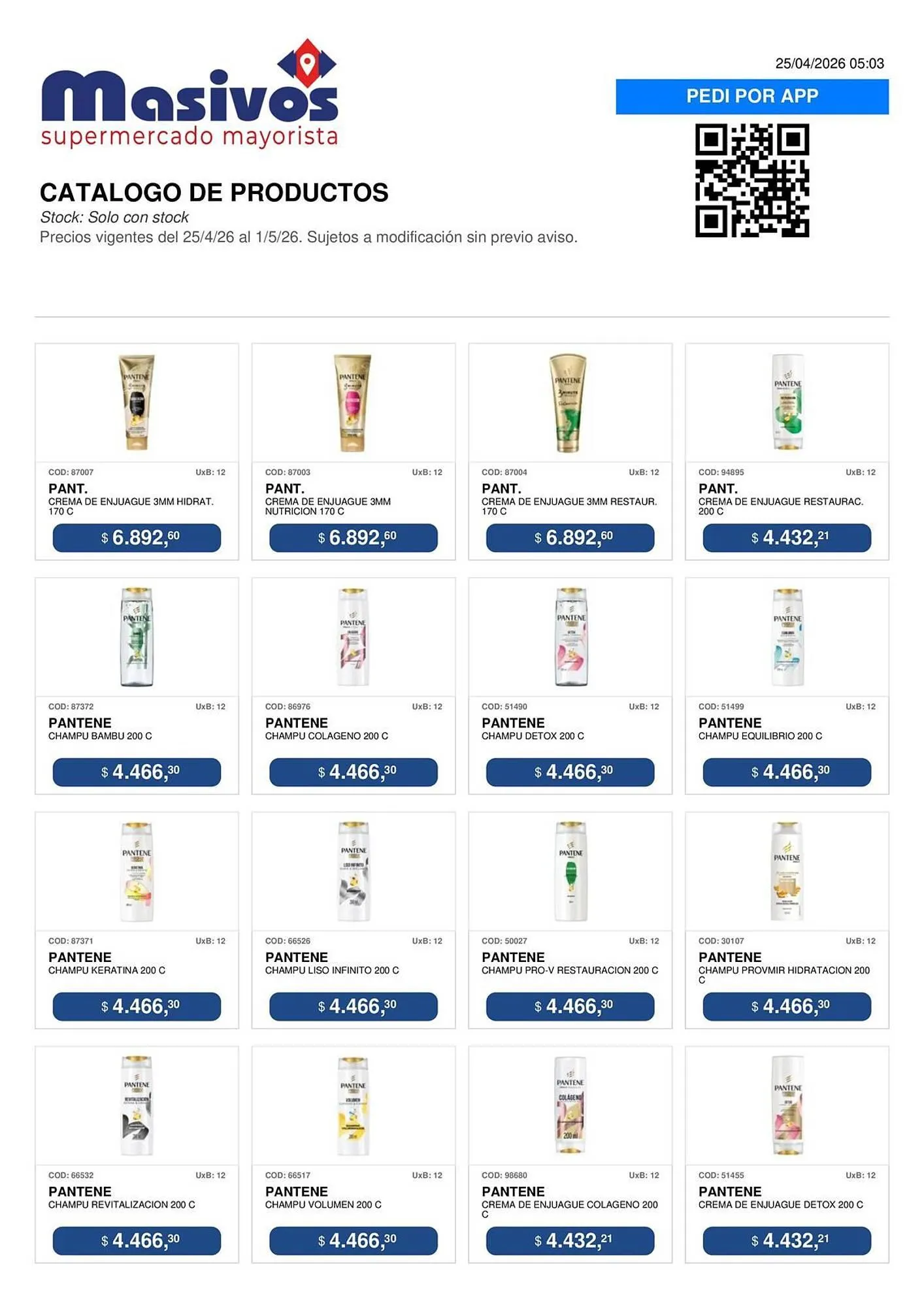 Ofertas de Catálogo Masivos 25 de abril al 1 de mayo 2026 - Página 121 del catálogo