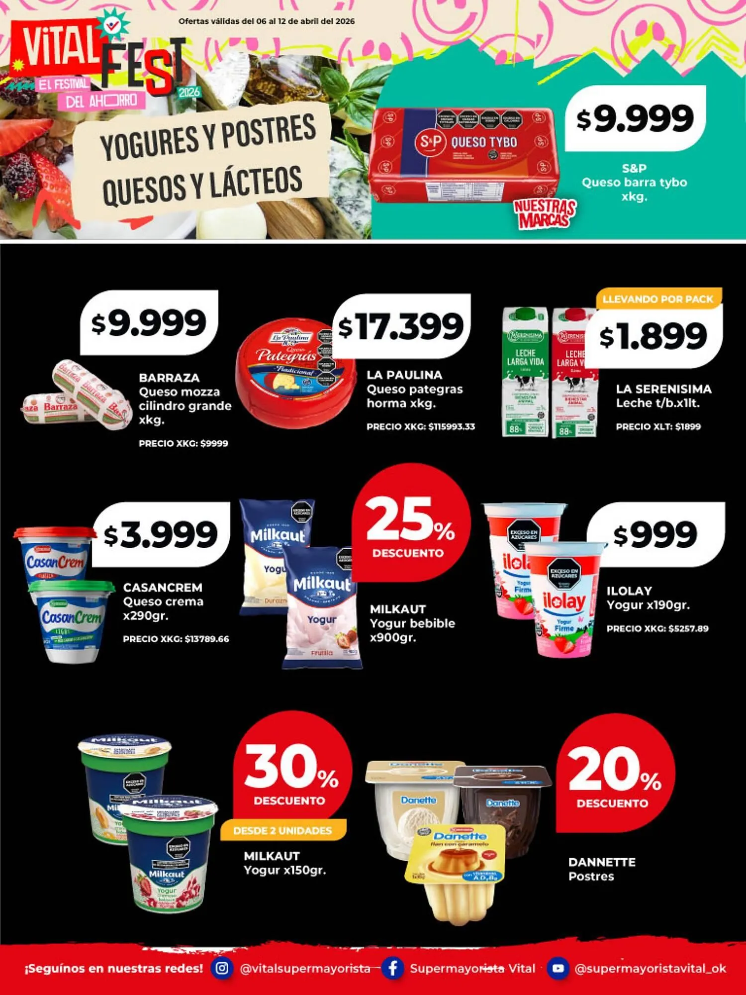 Ofertas de Catálogo Supermayorista Vital 6 de abril al 12 de abril 2026 - Página 3 del catálogo