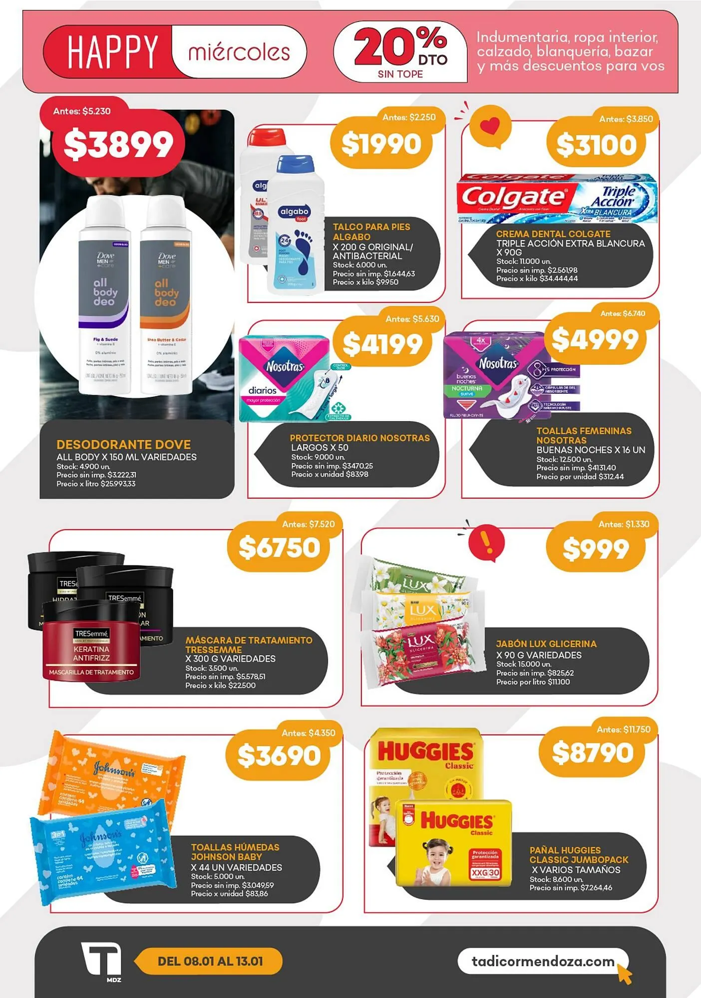 Ofertas de Catálogo Supermercados Tadicor 7 de enero al 13 de enero 2026 - Página 6 del catálogo