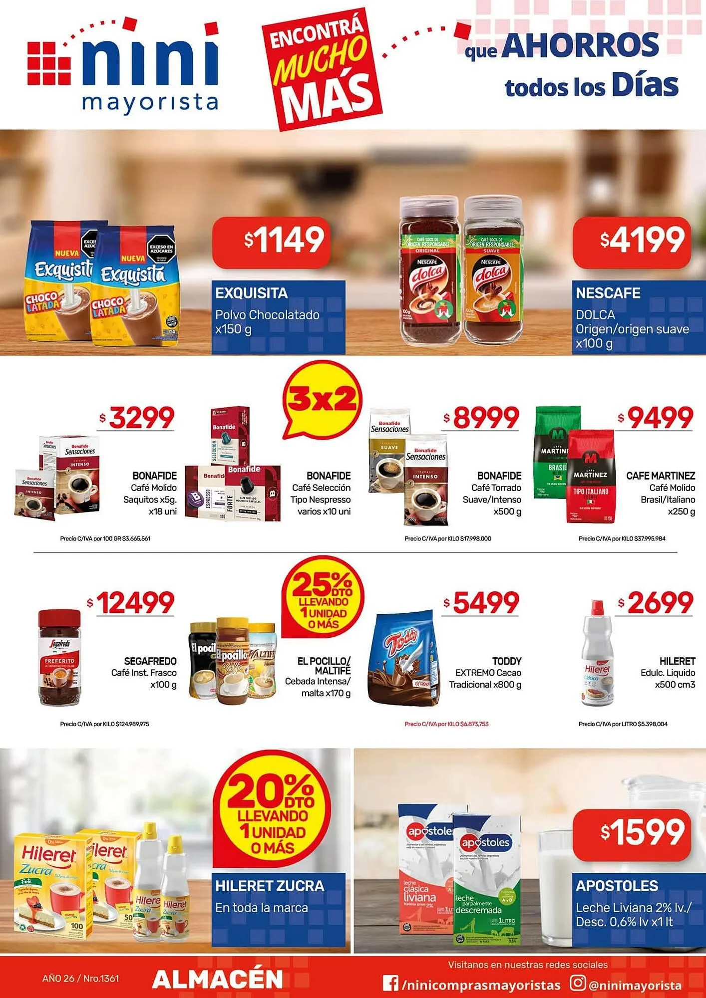 Ofertas de Catálogo Nini Mayorista 25 de mayo al 31 de mayo 2026 - Página 28 del catálogo