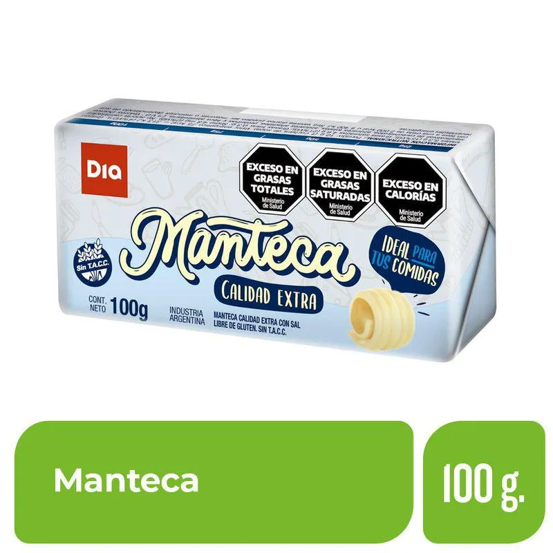 Manteca DIA Calidad Extra 100 Gr.