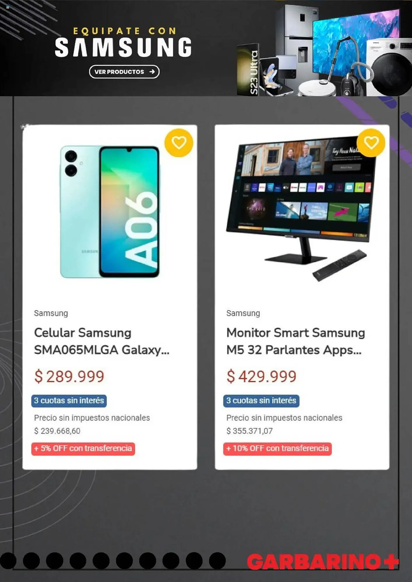 Ofertas de Catálogo Garbarino 9 de octubre al 14 de noviembre 2025 - Página 3 del catálogo