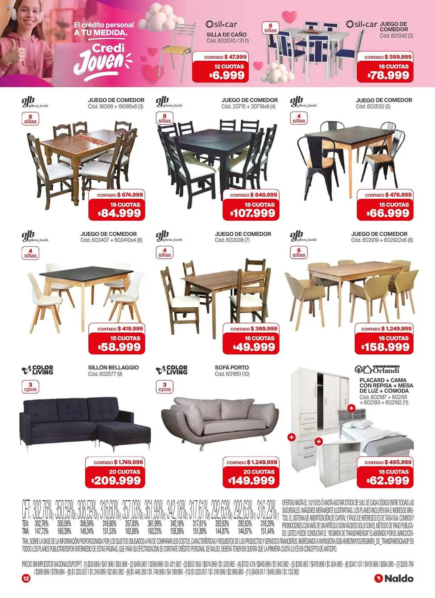 Ofertas de Catálogo Naldo Lombardi 1 de octubre al 3 de noviembre 2025 - Página 12 del catálogo