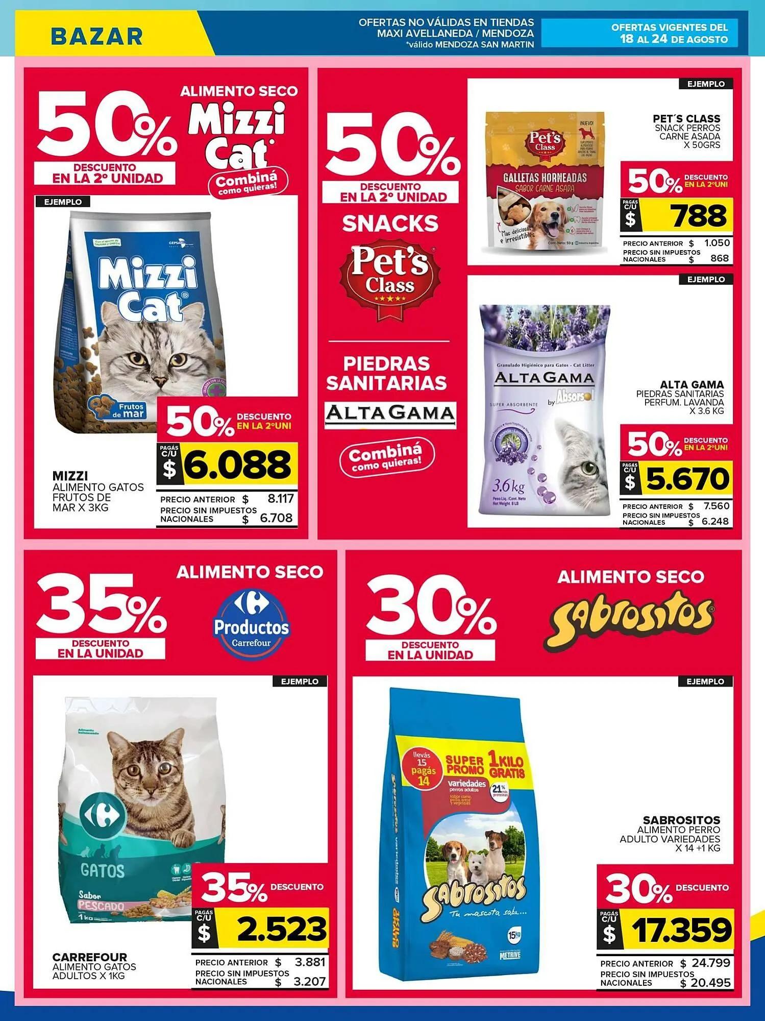 Ofertas de Catálogo Carrefour Maxi 18 de agosto al 24 de agosto 2025 - Página 22 del catálogo