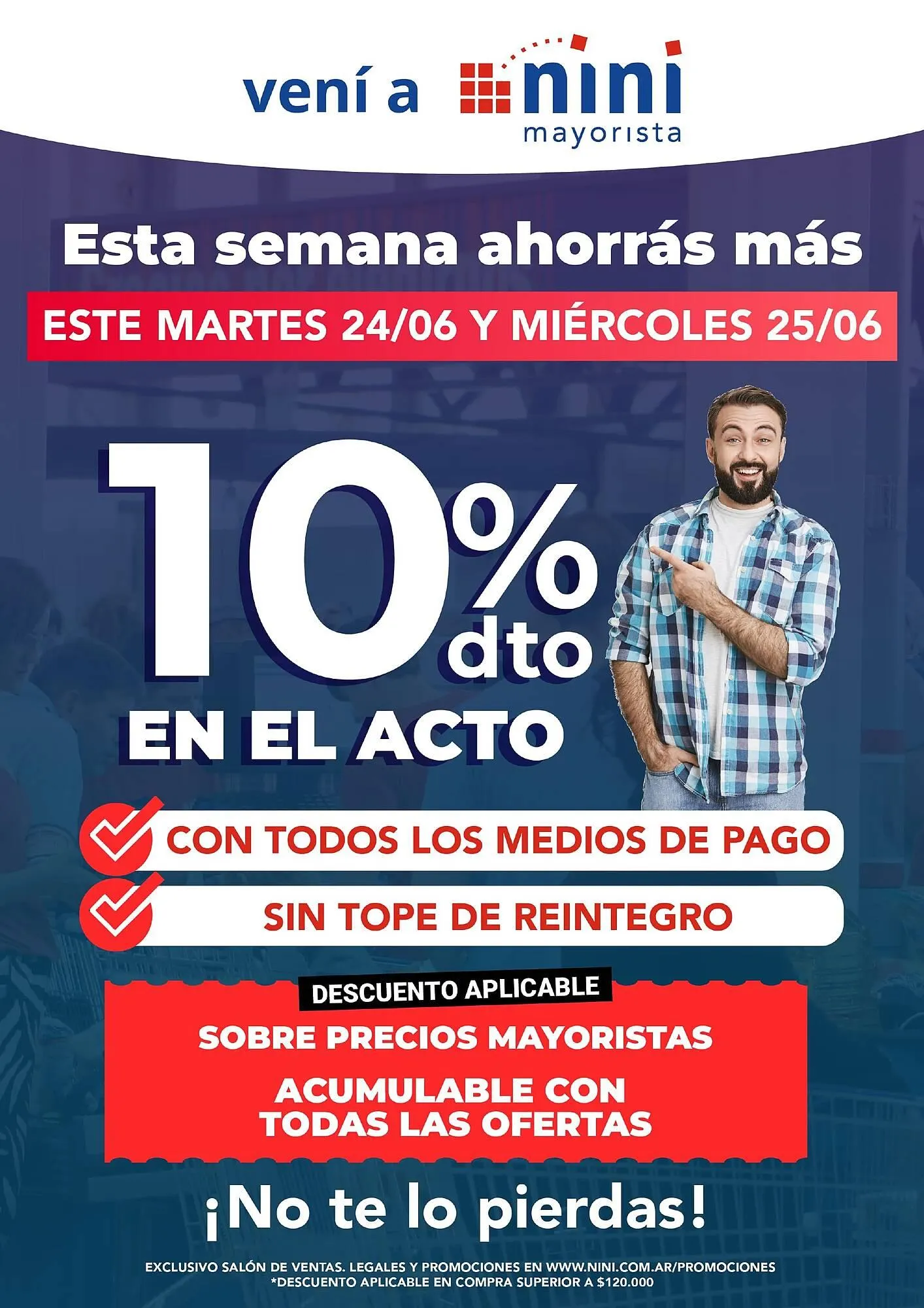 Ofertas de Catálogo Nini Mayorista 23 de junio al 25 de junio 2025 - Página 1 del catálogo