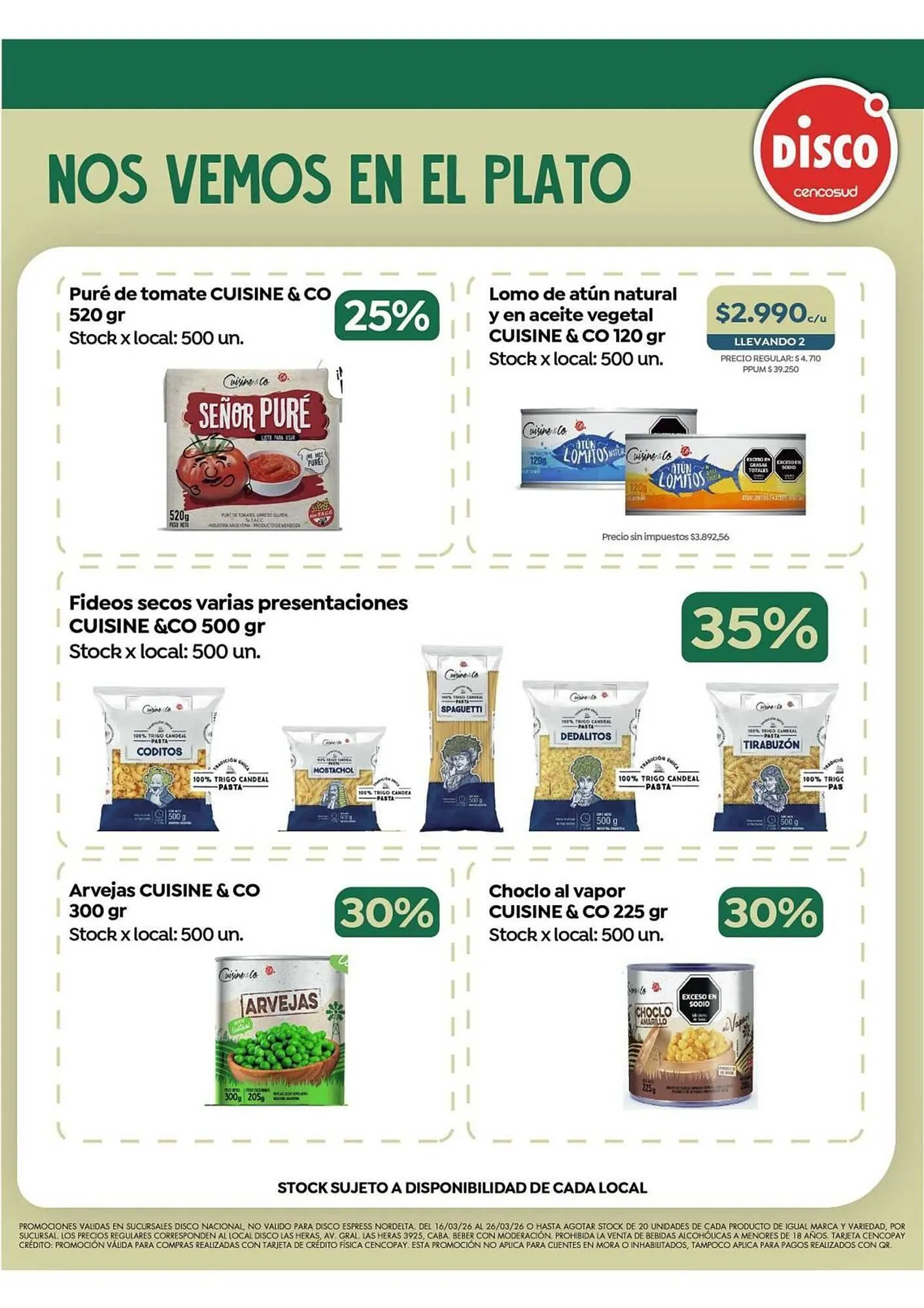 Ofertas de Folleto Disco 16 de marzo al 26 de marzo 2026 - Página 6 del catálogo