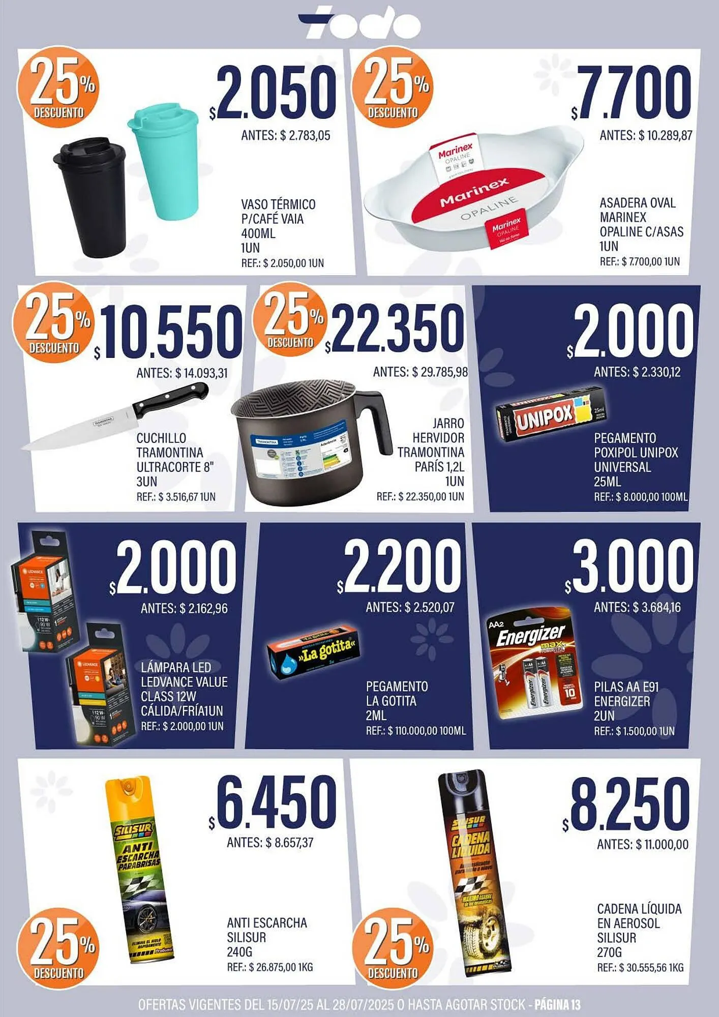 Ofertas de Catálogo Supermercados Todo 15 de julio al 28 de julio 2025 - Página 13 del catálogo