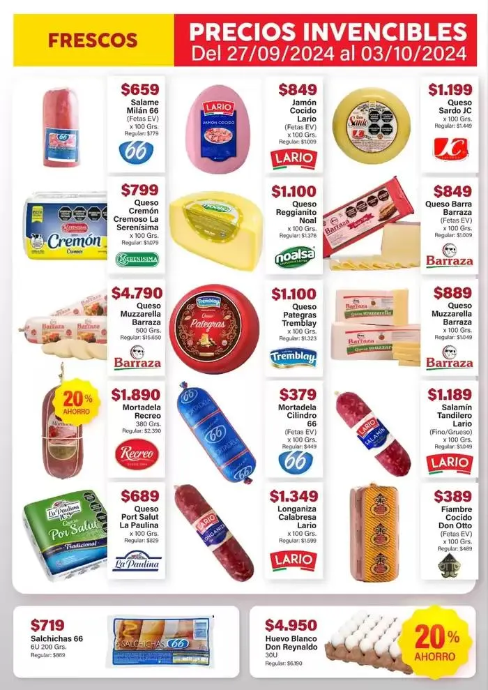 Ofertas de Ofertas Supermercados Aiello 28 de septiembre al 12 de octubre 2024 - Página 12 del catálogo