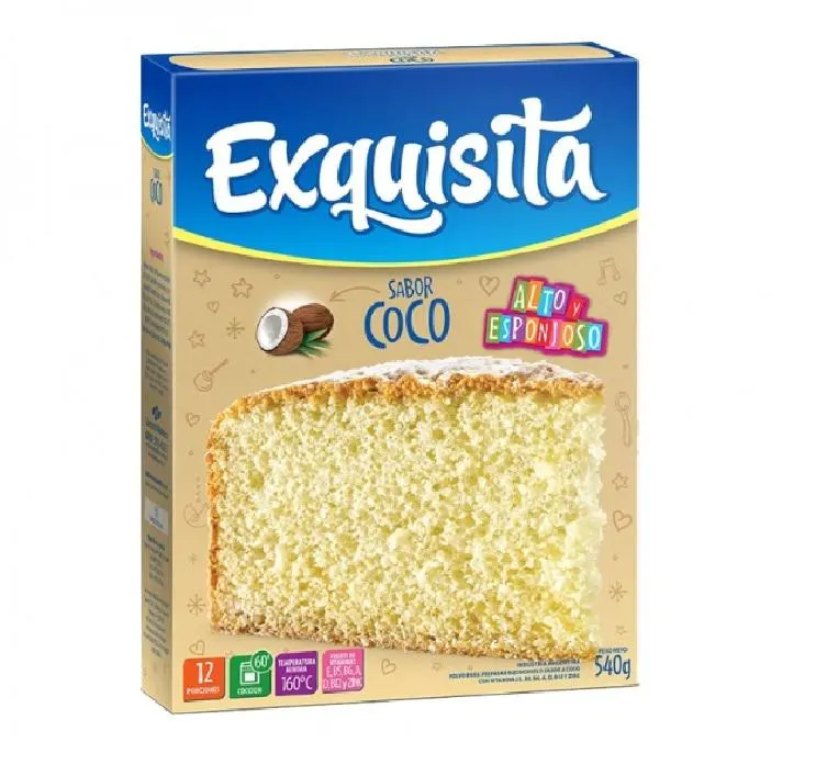 BIZCOCHUELO EXQUISITA ESP COCO X 540Grs