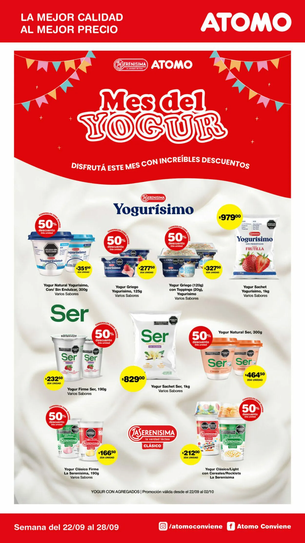 Ofertas de ATOMO Conviene 22 de septiembre al 28 de septiembre 2024 - Página 3 del catálogo