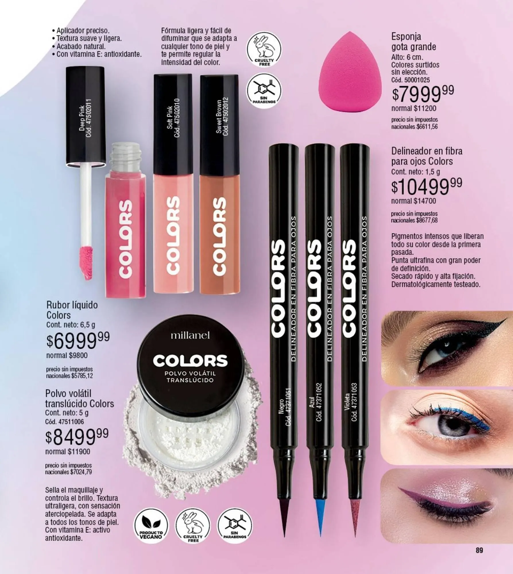 Ofertas de Catálogo Millanel Cosmética 2 de febrero al 1 de marzo 2026 - Página 89 del catálogo