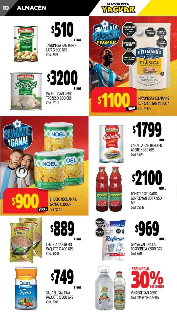 Ofertas de Ofertas Supermercados Yaguar Trelew 24 de junio al 30 de junio 2024 - Página 10 del catálogo