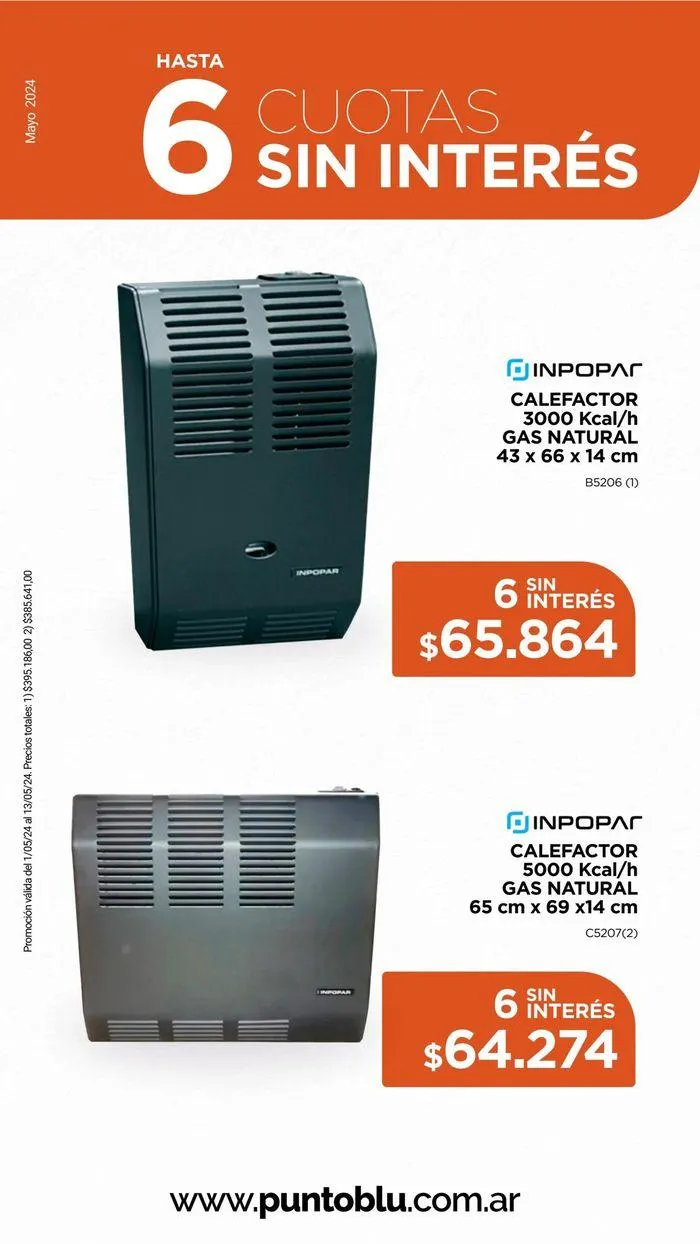 Ofertas de Revista Punto Blu Mayo 24 7 de mayo al 13 de mayo 2024 - Página 20 del catálogo