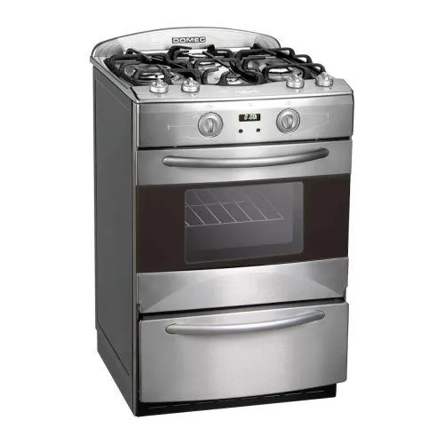 Cocina Domec, Acero inoxidable, 56 cms. de ancho CXNNFRV