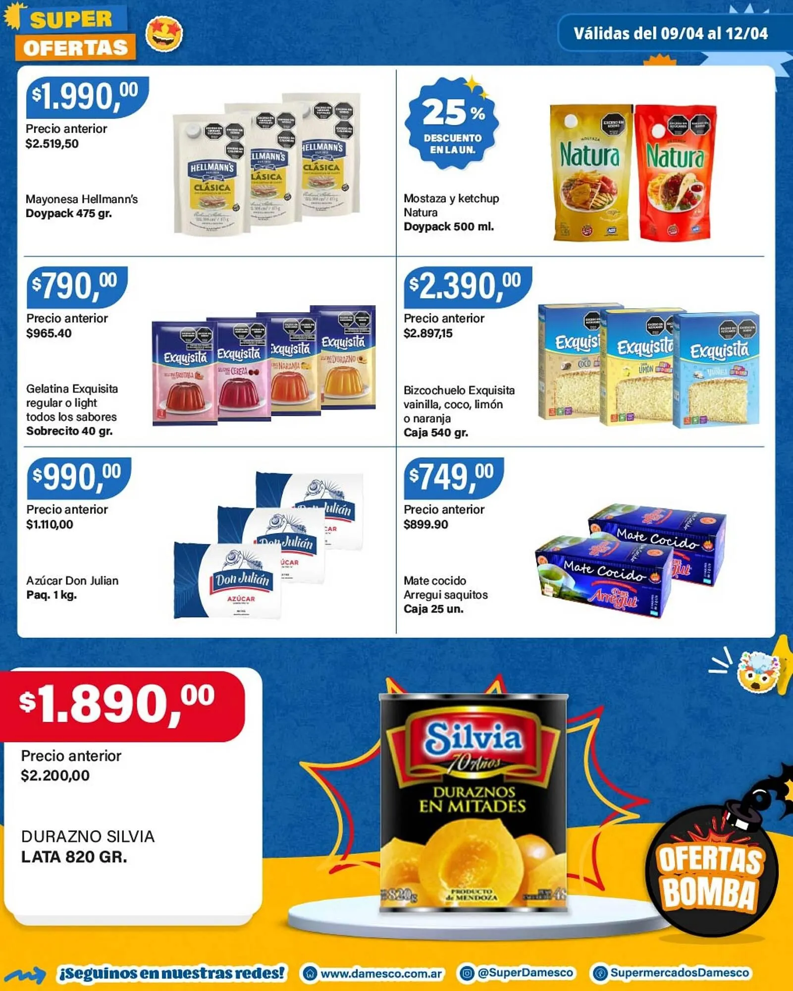Ofertas de Catálogo Supermercados Damesco 9 de abril al 12 de abril 2026 - Página 4 del catálogo