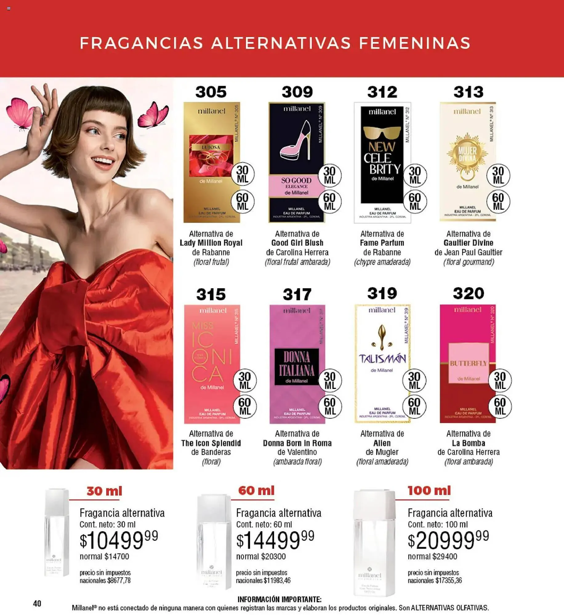 Ofertas de Catálogo Millanel Cosmética 27 de abril al 25 de mayo 2026 - Página 40 del catálogo