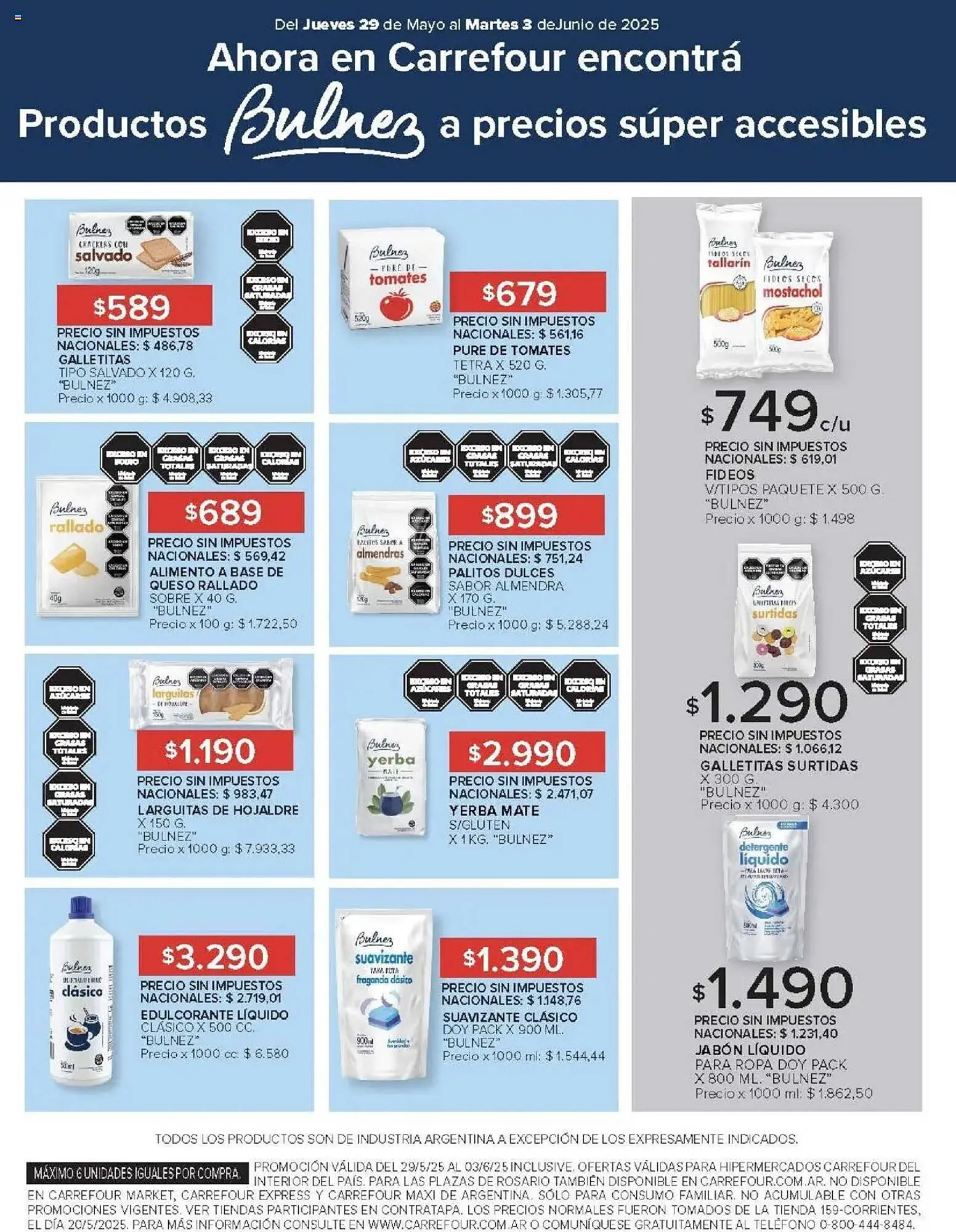 Ofertas de Catálogo Carrefour 29 de mayo al 3 de junio 2025 - Página 13 del catálogo