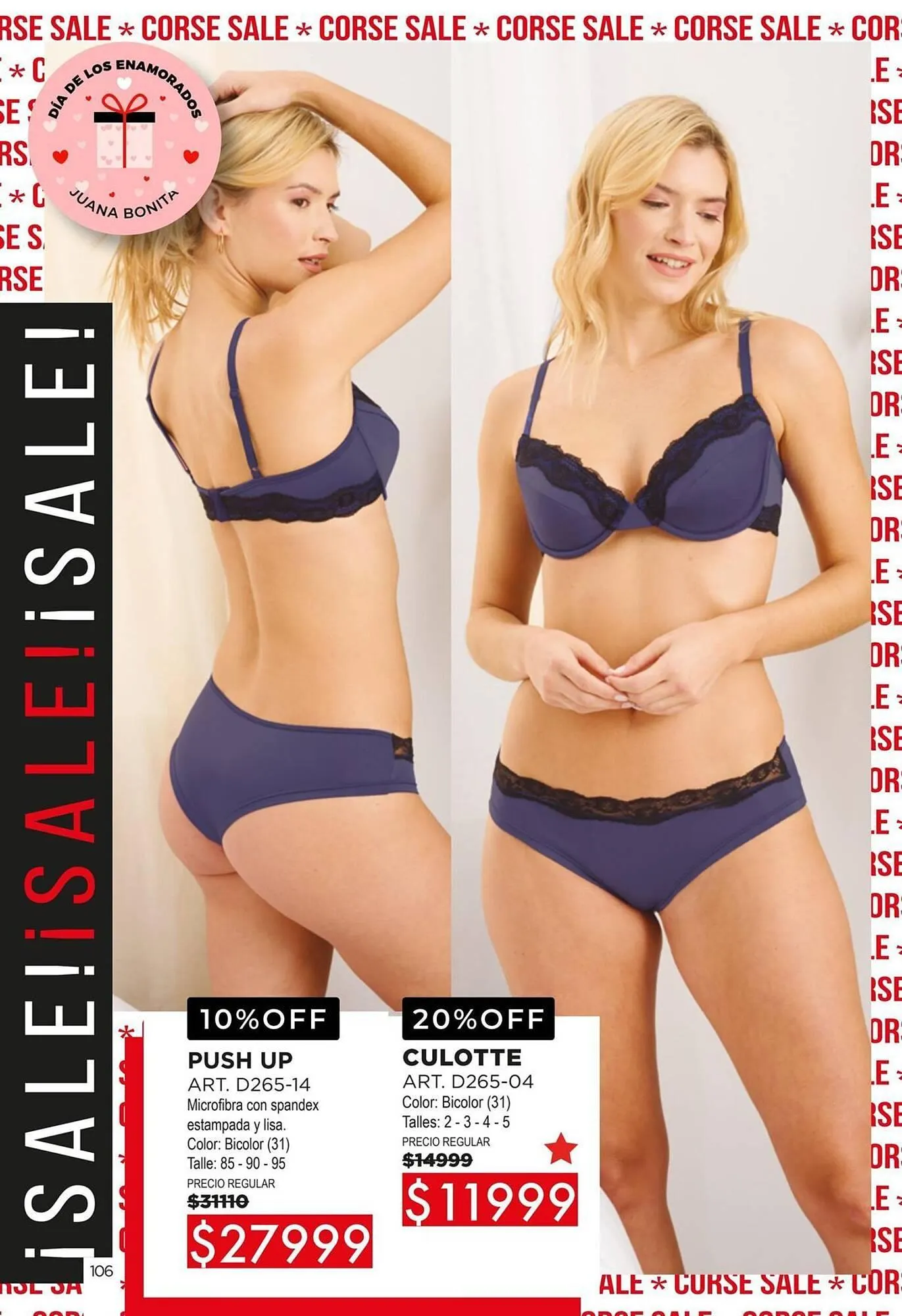 Ofertas de Catálogo Juana Bonita 9 de abril al 22 de abril 2025 - Página 106 del catálogo