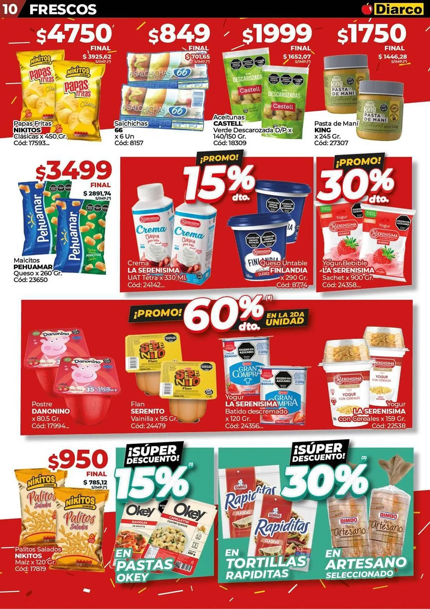Ofertas de Catálogo Diarco 26 de mayo al 1 de junio 2025 - Página 10 del catálogo