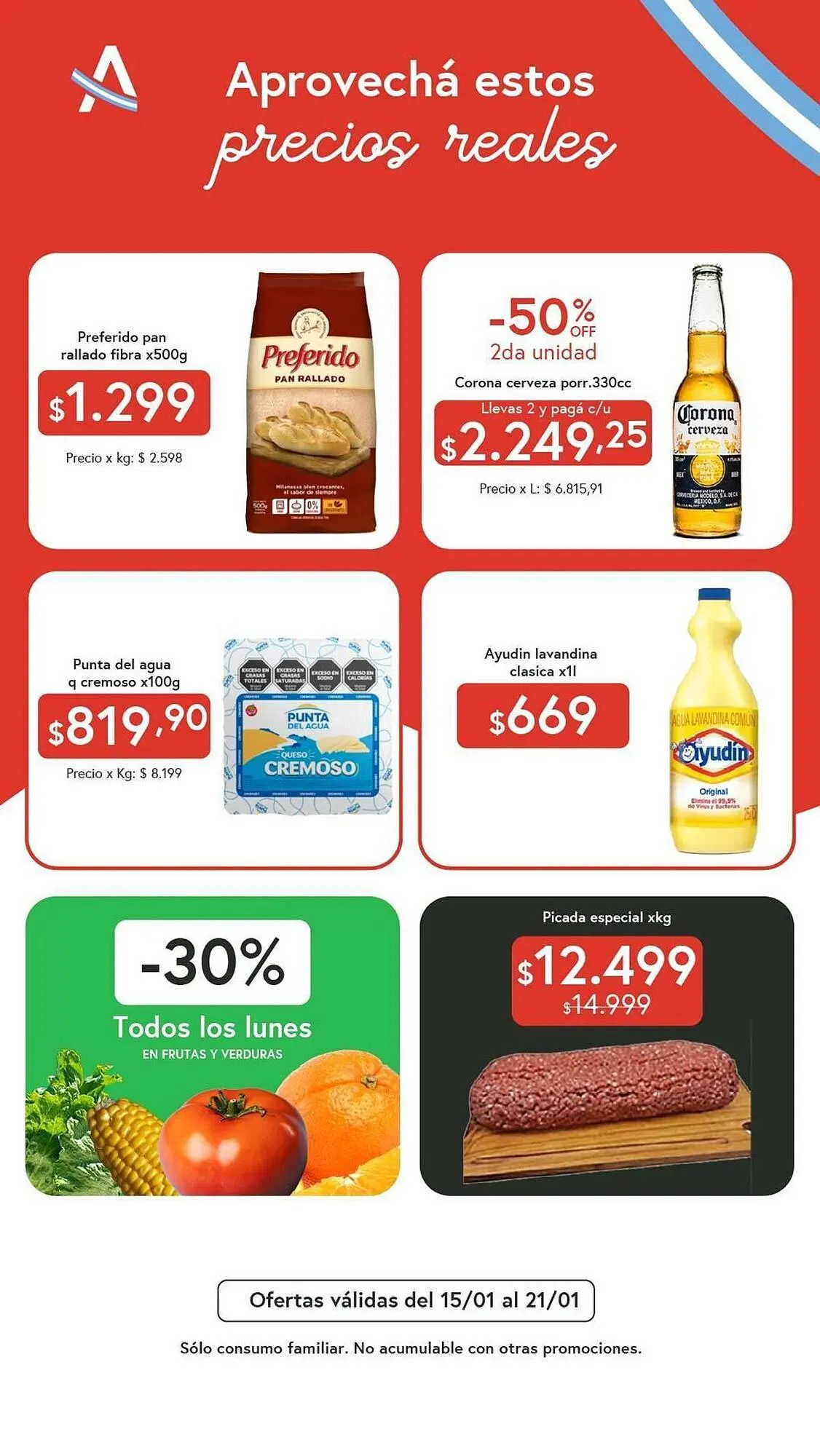 Ofertas de Catálogo El Abastecedor 15 de enero al 21 de enero 2026 - Página 1 del catálogo