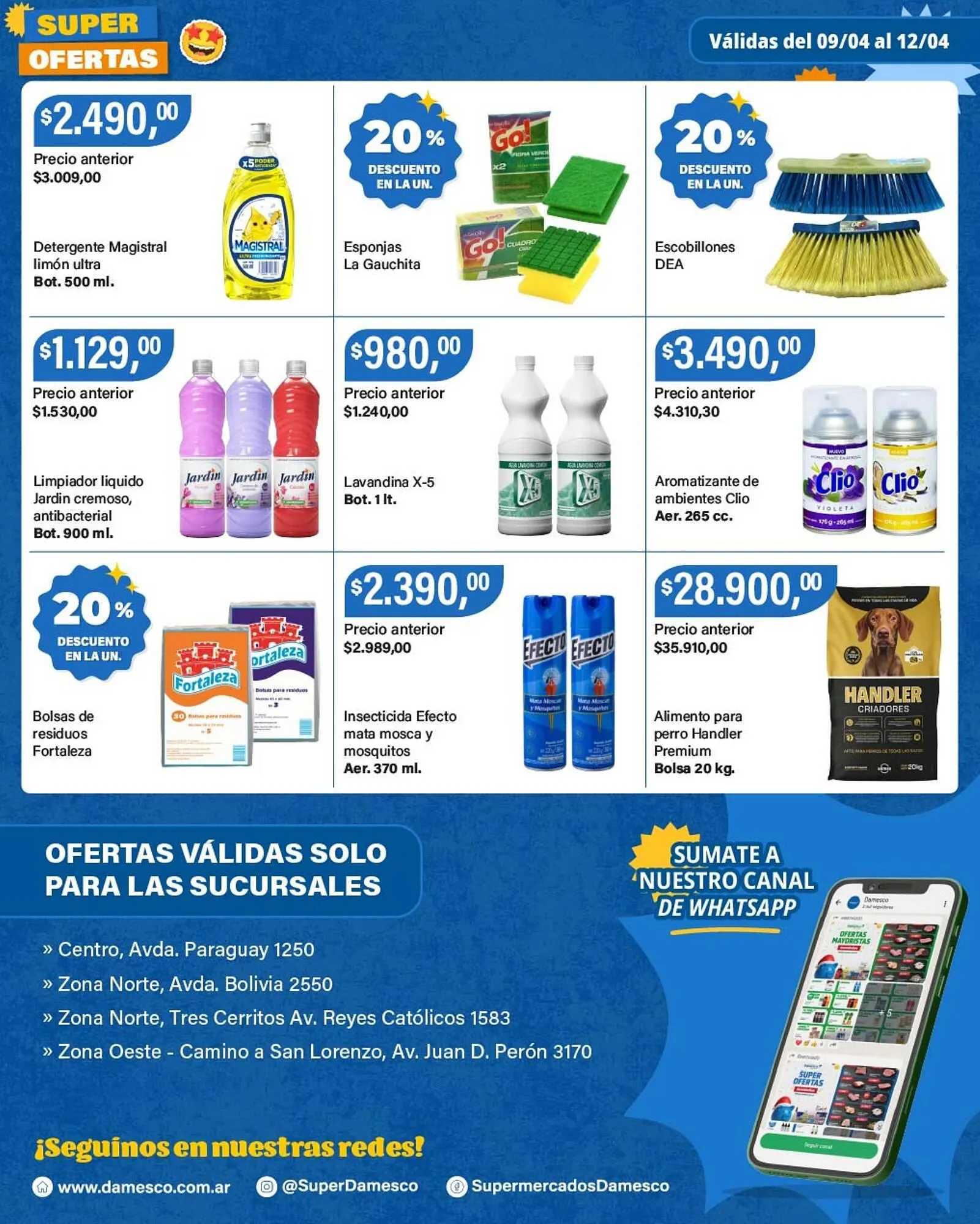 Ofertas de Catálogo Supermercados Damesco 9 de abril al 12 de abril 2026 - Página 8 del catálogo