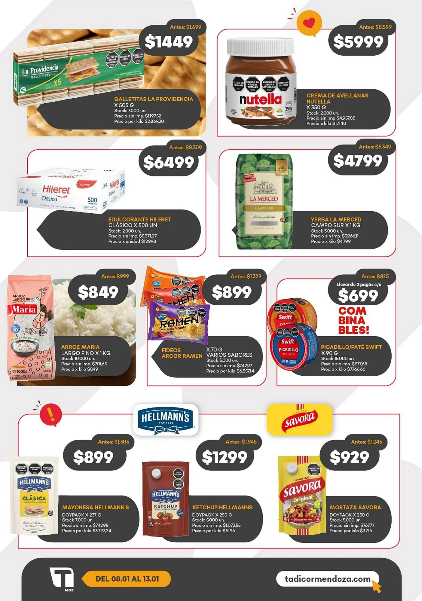 Ofertas de Catálogo Supermercados Tadicor 7 de enero al 13 de enero 2026 - Página 2 del catálogo