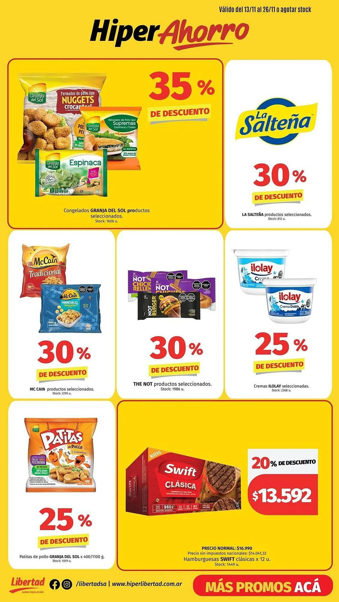 Ofertas de Catálogo Hipermercado Libertad 13 de noviembre al 26 de noviembre 2025 - Página 3 del catálogo
