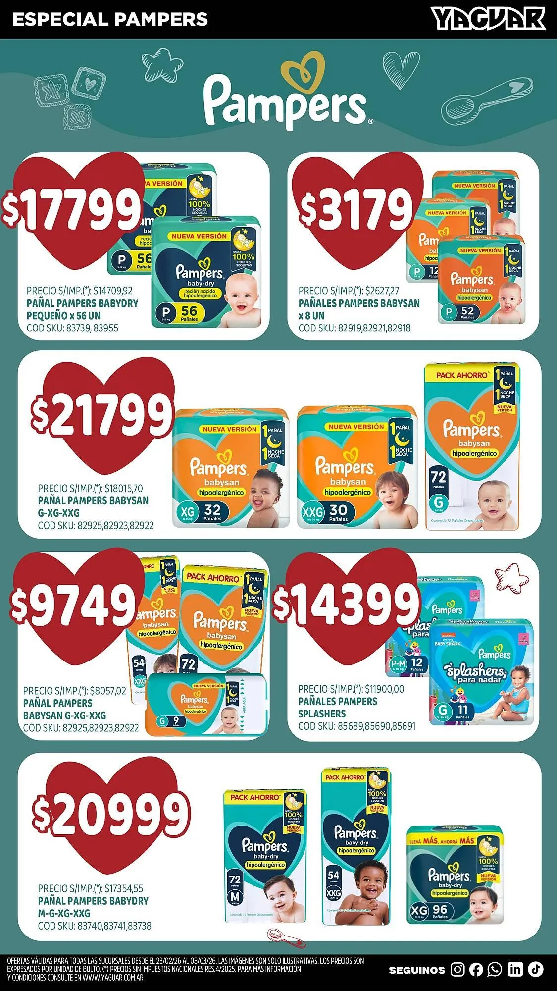 Ofertas de Catálogo Supermercados Yaguar 23 de febrero al 8 de marzo 2026 - Página 9 del catálogo