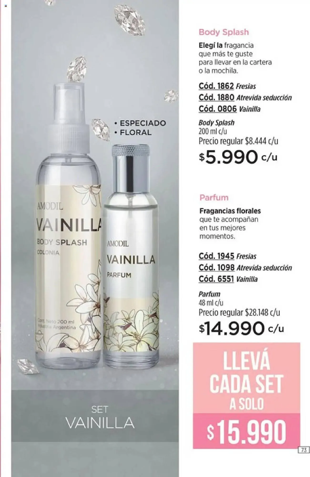 Ofertas de Catálogo Amodil 27 de mayo al 18 de junio 2025 - Página 73 del catálogo