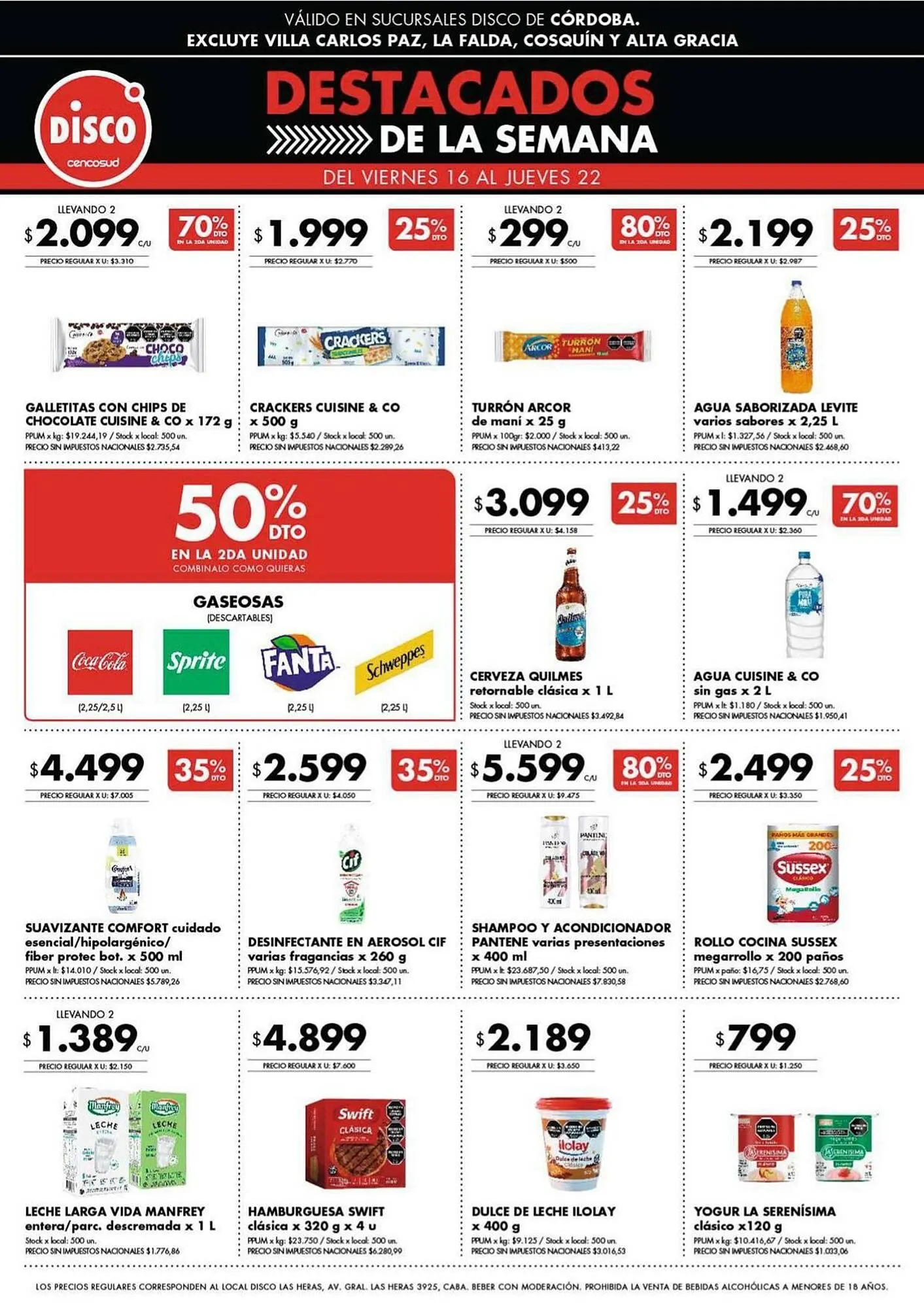 Ofertas de Folleto Disco 16 de enero al 18 de enero 2026 - Página 8 del catálogo